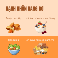 Hạnh nhân rang bơ
