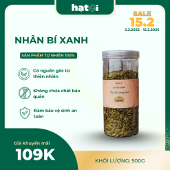 Nhân bí xanh